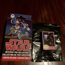 2022 Disney Parks 45th Anniversary Star Wars Mystery Pin Collection Limited Series Darth Vader