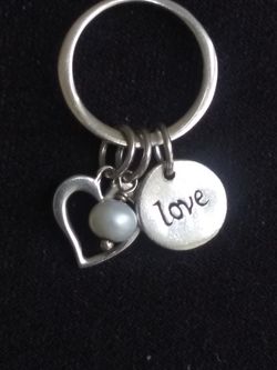 Designer BARONI~ STERLING SILVER 925~ GENUINE PEARL& HEART PENDANT NECKLACE