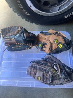 Baseball Gloves Baseballs