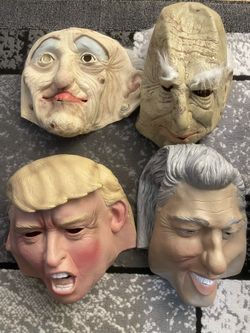 PRESIDENTS MASKS AND OTHERS