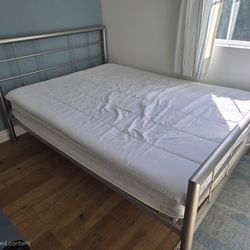 FREE- Full Size Bed, with mattress and topper