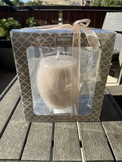 Pink LED Candle with Real Wax