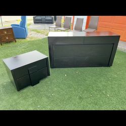 Dresser and nightstand