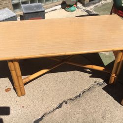Retro Bamboo Table