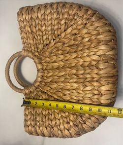 Rattan Woven Tote