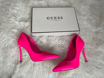 Guess Barbie Neon Pink Pumps