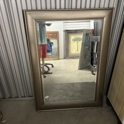 Two Huge Mirrors, One Antique One New