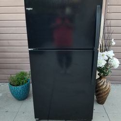 3MONTHS WARRANTY 33X31X66 WHIRLPOOL FRIDGE 21CUFT BLACK 