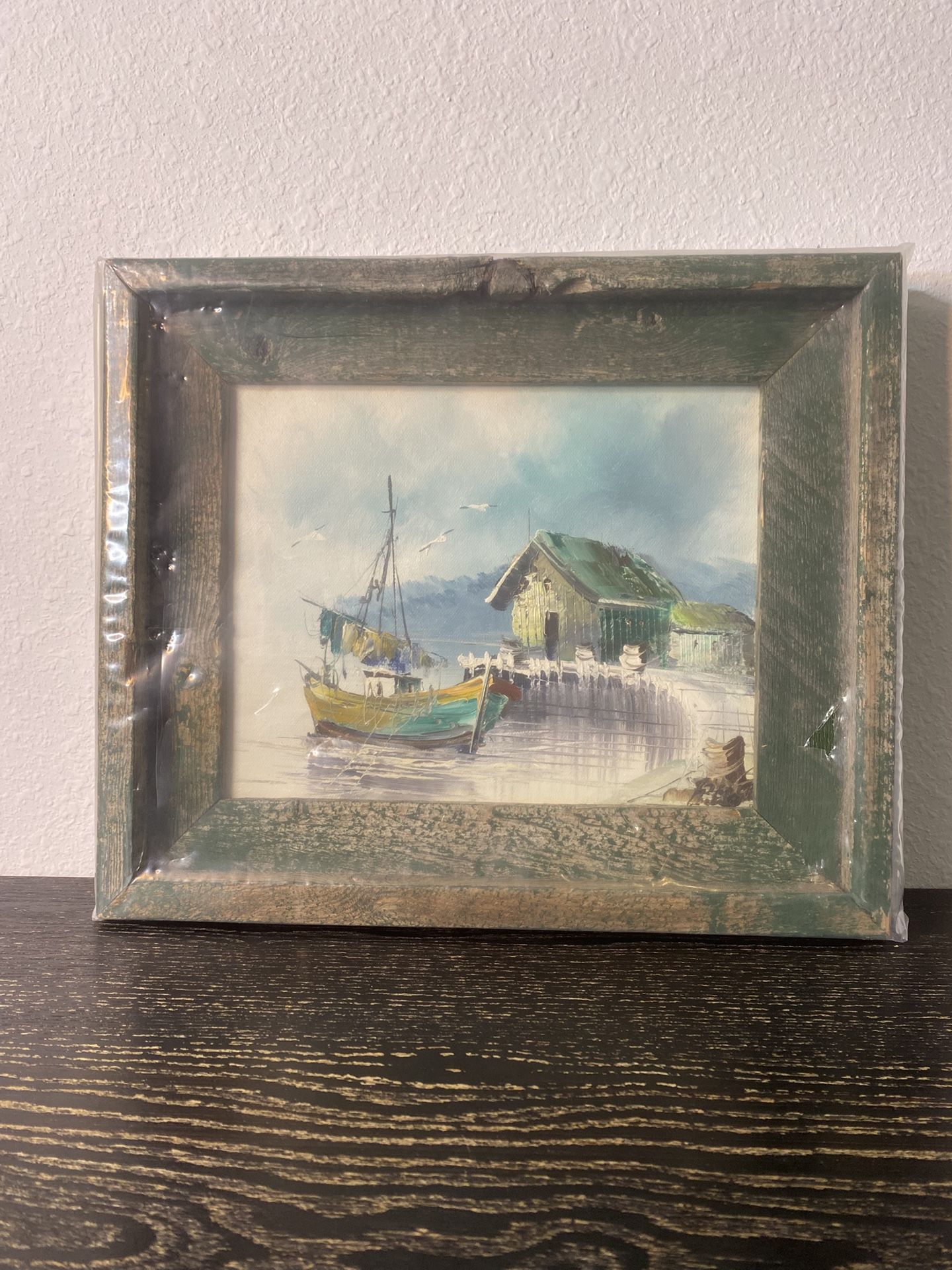 House, Boat & Lake