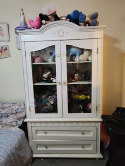 Free dresser, closet and bookshelf