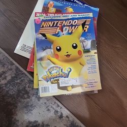 Huge Nintendo Power And Game Guide Lot