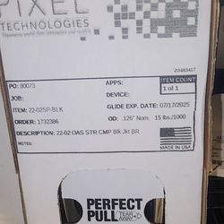 22 AWG 2 Conductor Shielded Plenum Black Jacket