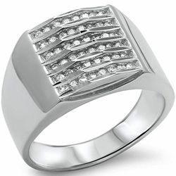 925 Solid Sterling Silver Men’s  Ring  size 12