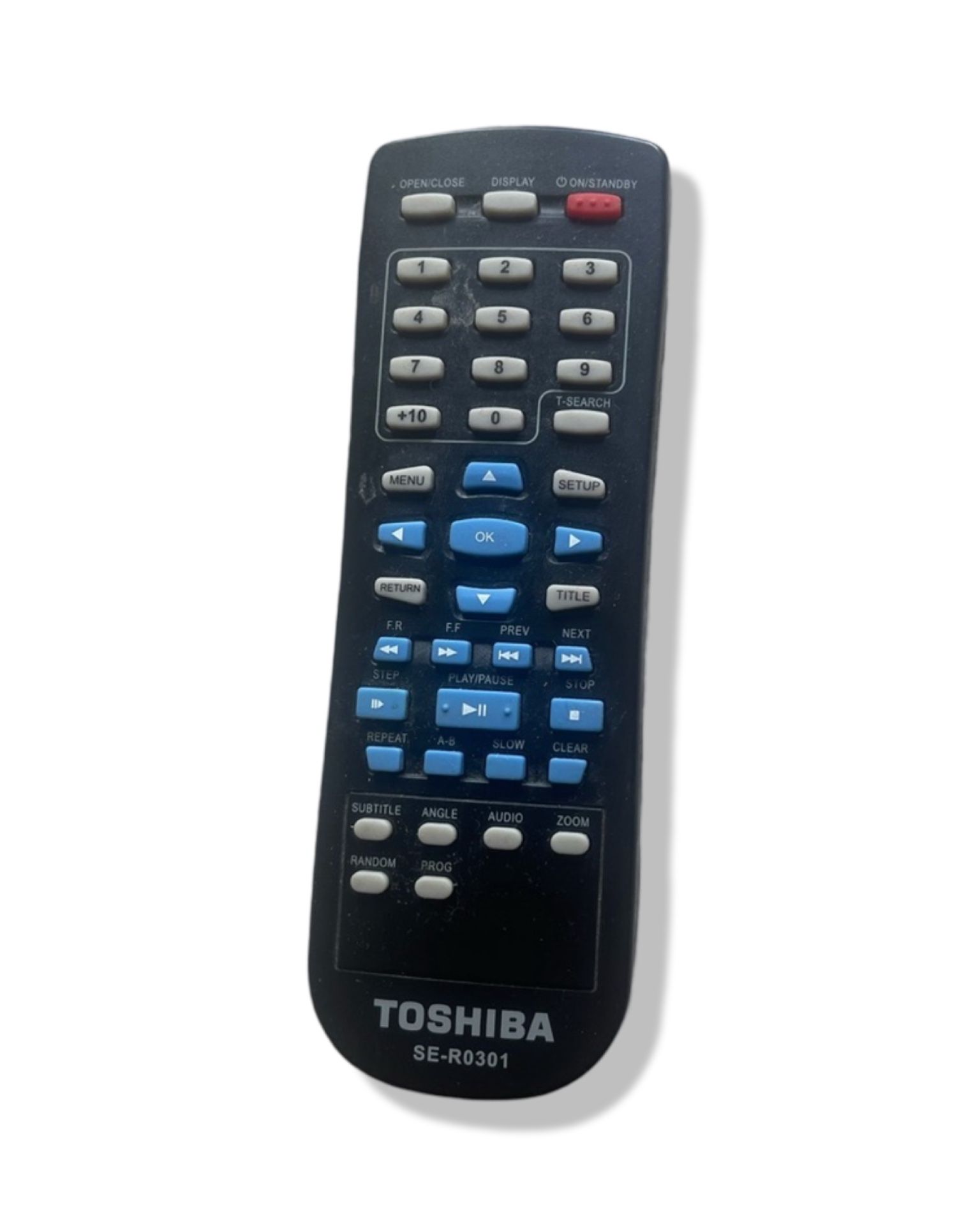 Toshiba DVD Player Remote Control SE-R0301