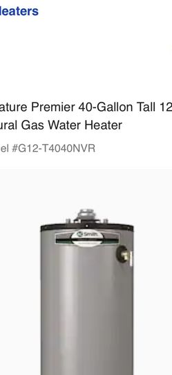 Water Heater Smith 40 Gallons Brand New