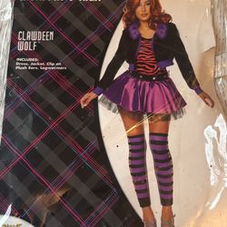 WOMENS CLAWDEEN WOLF MONSTER HIGH COSTUME