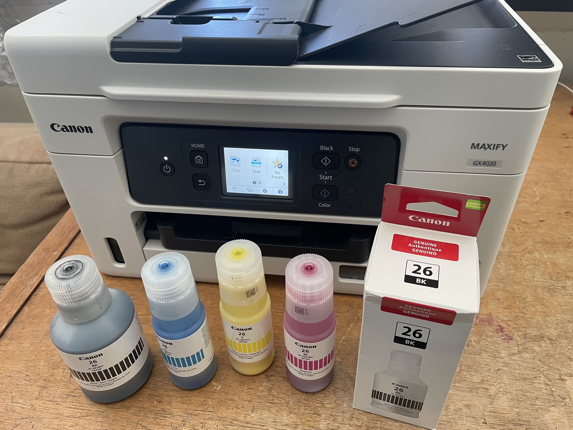 Canon Mega Tank GX4020 All-In-One-Printer With Ink