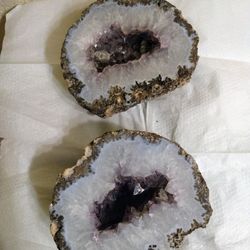 Natural Amethyst Geode Crystals