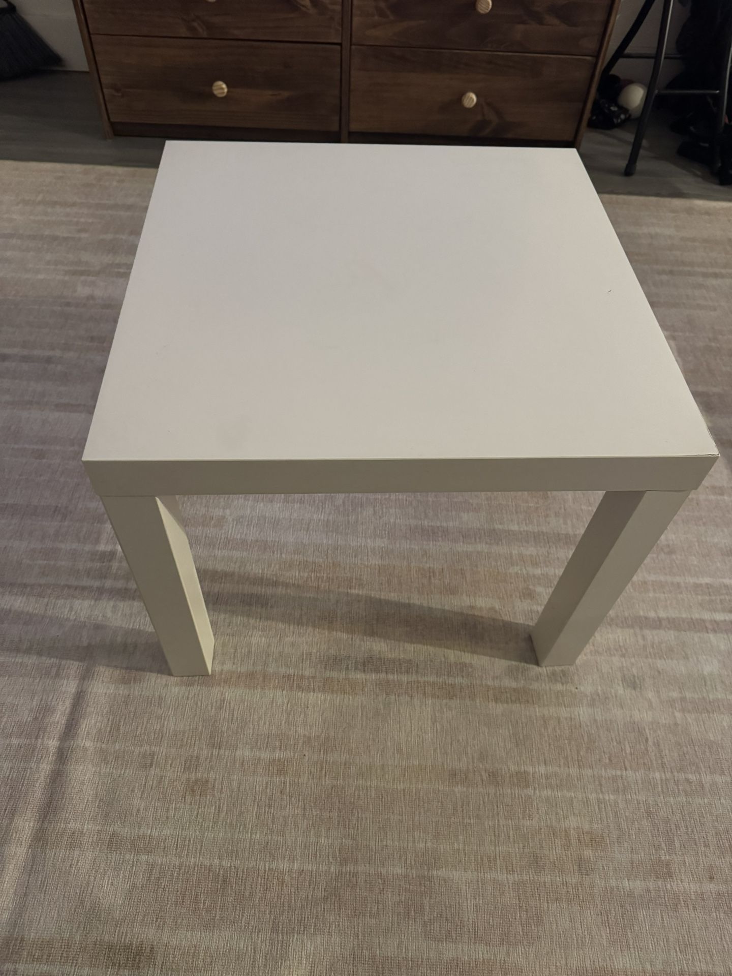 Small Bedside Table 21.75L x 21.75W x 17.75H
