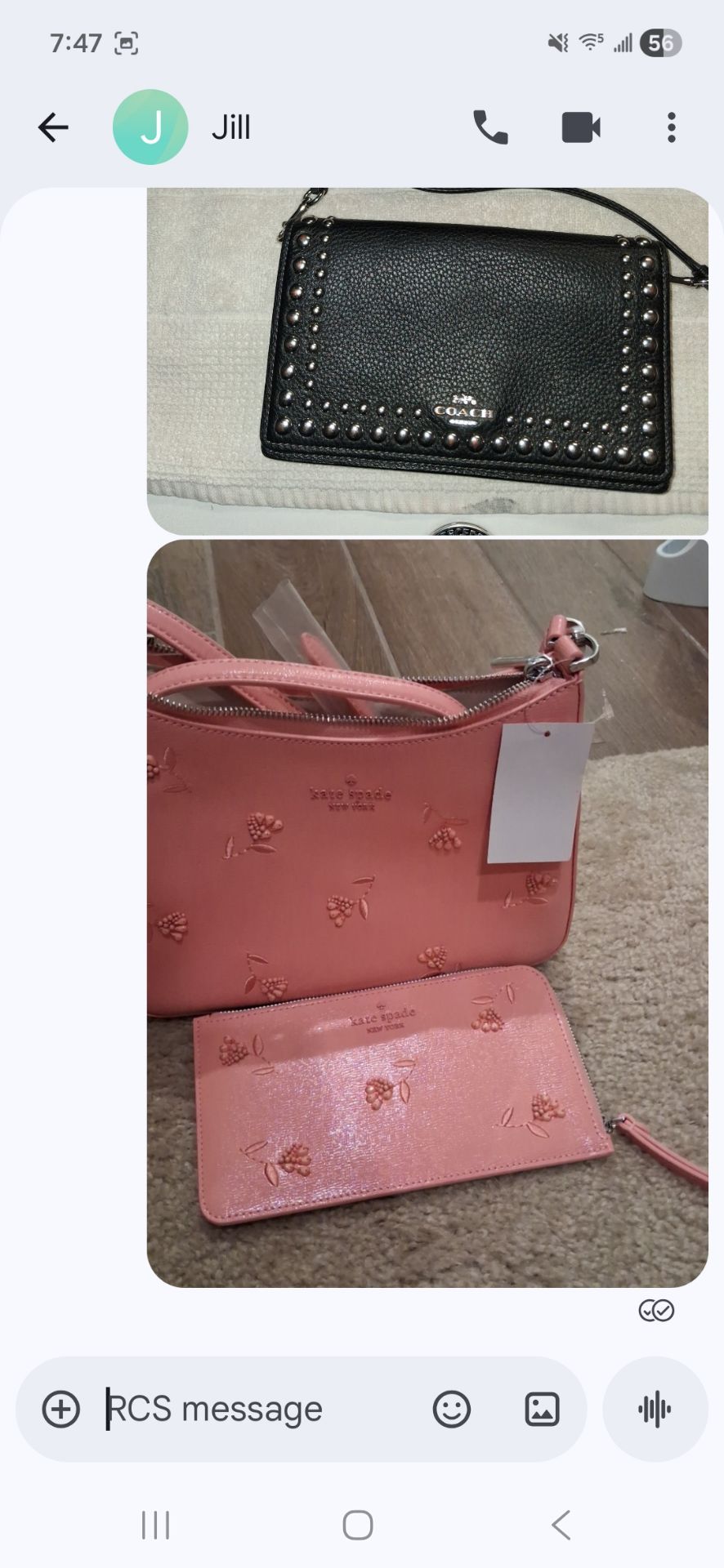 Kate Spade purse wallet combo