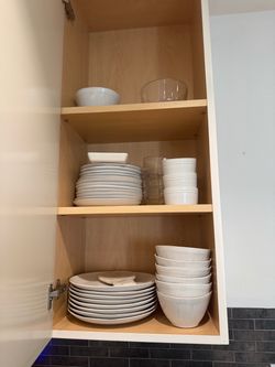 Crate & Barrel Ceramic Dishware Set
