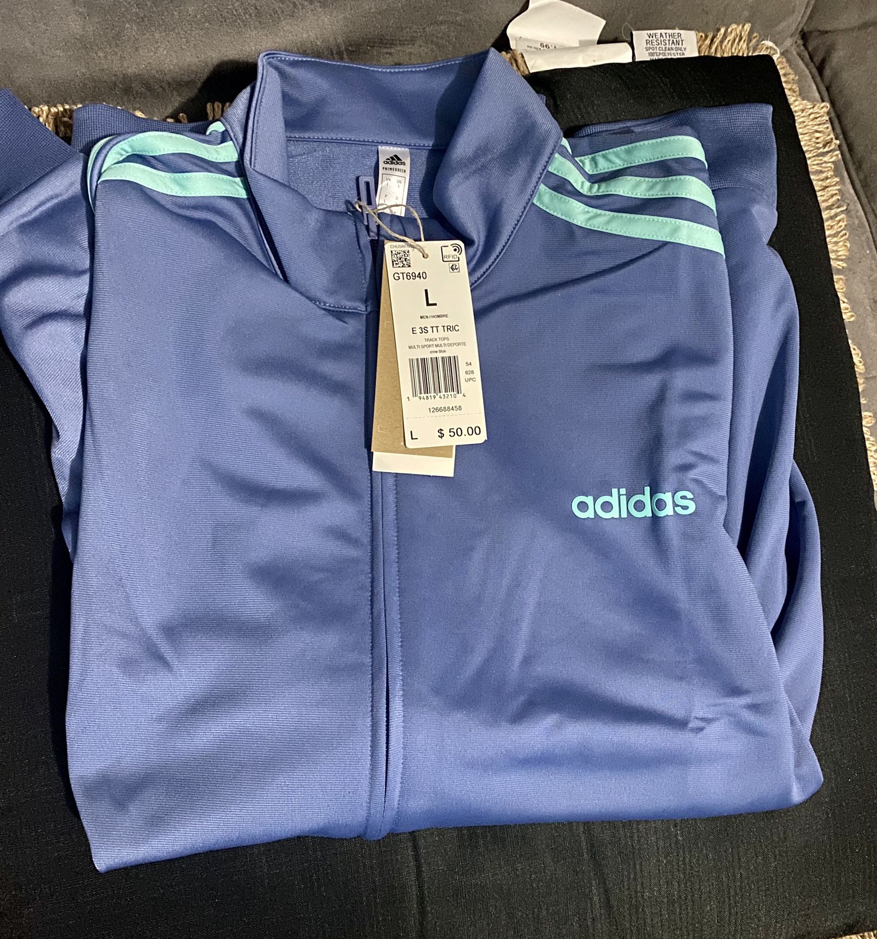 Adidas Jacket.  Size L