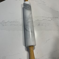 Marble rolling pin