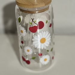 Daisy And Cherry Cup