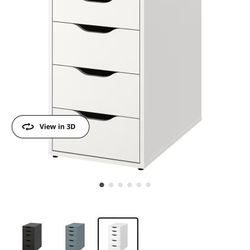 IKEA 2 Alex drawers 