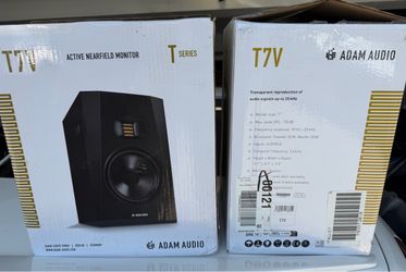 Adam Audio T7V Studio Monitors (Pair) w/ Focusrite