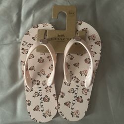 Pink Coach Slides 