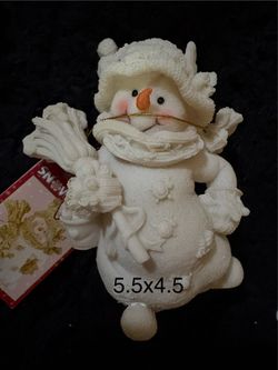 Polystone Sugared Snowman