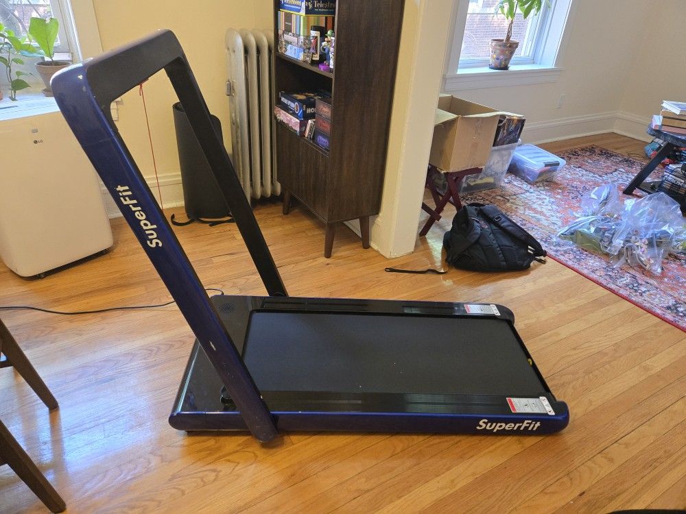 Goplus 1100W Folding Treadmill Electric Motorized Power Fitness Running Machine w/Support