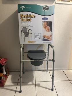 Medline Bedside Toilet New Open Box