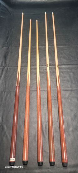 5 pool cues