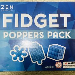 Zen Laboratory Fidget Poppers Toy Pack - Over 25 Fidget Toys!