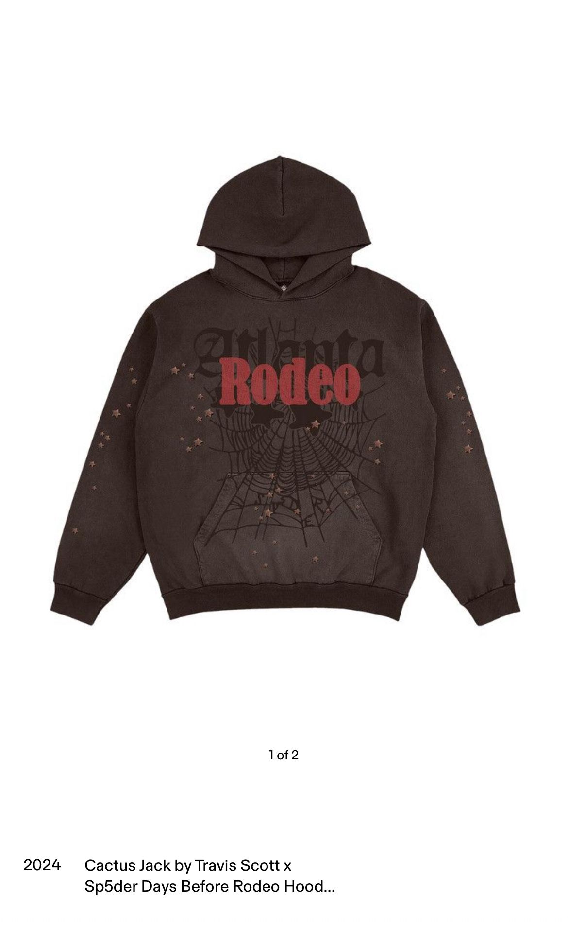 Cactus Jack X Sp5der Rodeo Hoodie