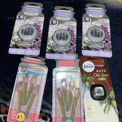 Yankee Candle  And Febreze Car  Bundle All For $20 Firm On Price
