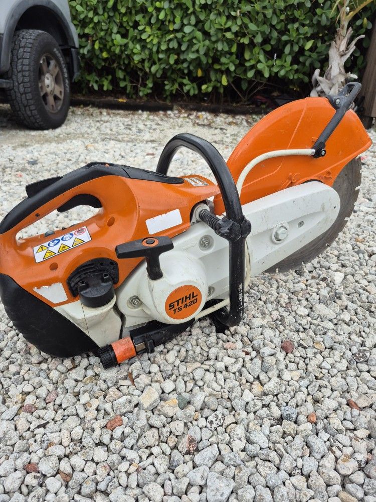 STIHL TS420 CONCRETE CUTTING SAW