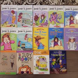 $2 EACH Junie B. Jones, Judy Moody, and Stink books.