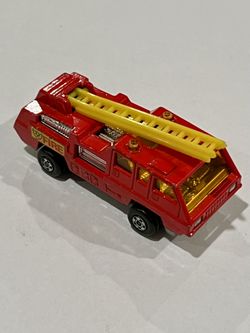 Vintage 1977 Matchbox Superfast Blaze Buster Fire Truck Loose
