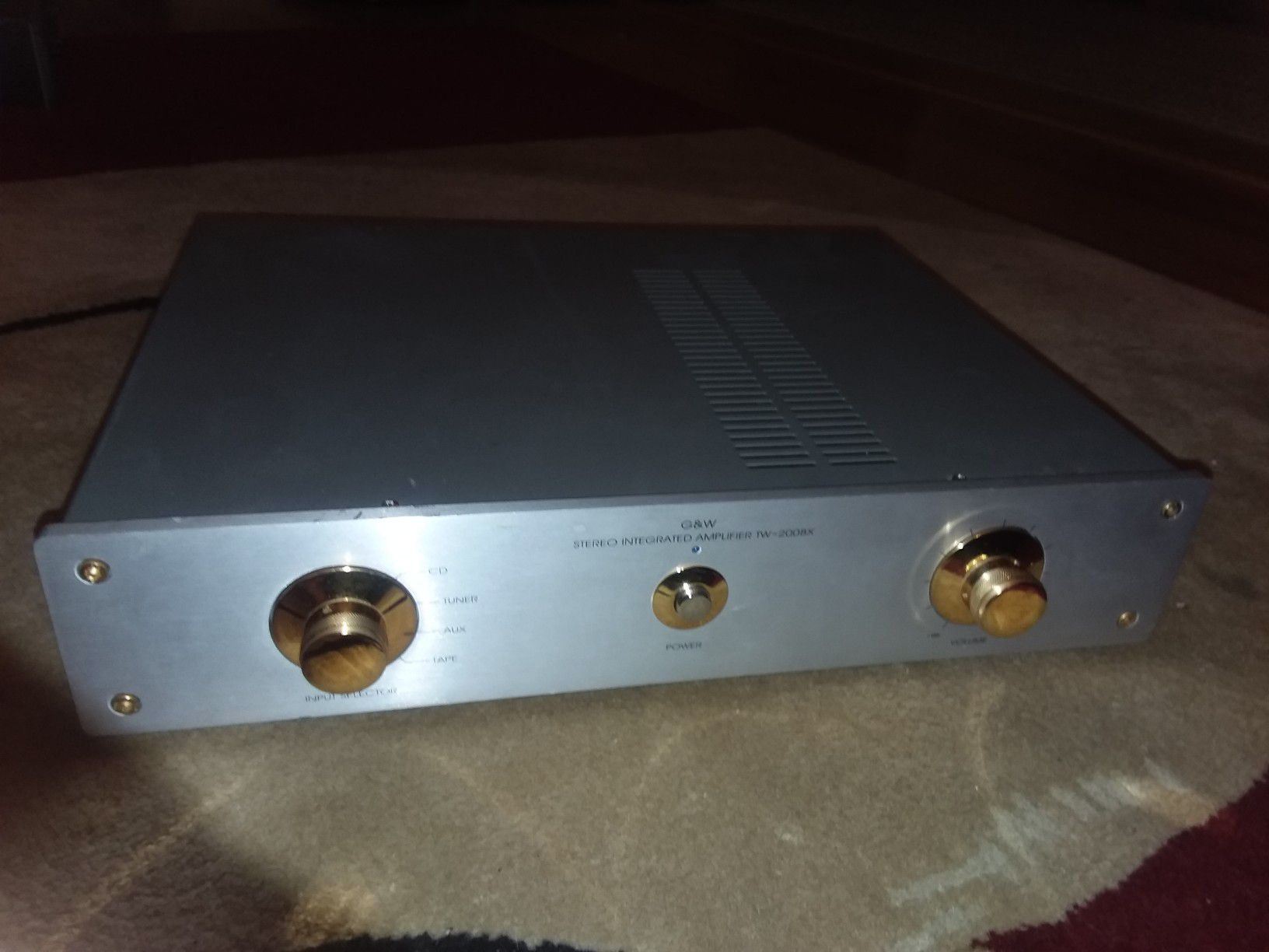 G&W Stereo integrated amplifier TW-2008X 2X100W 4-8 ohms