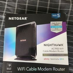 Netgear Nighthawk Cable Modem Router 