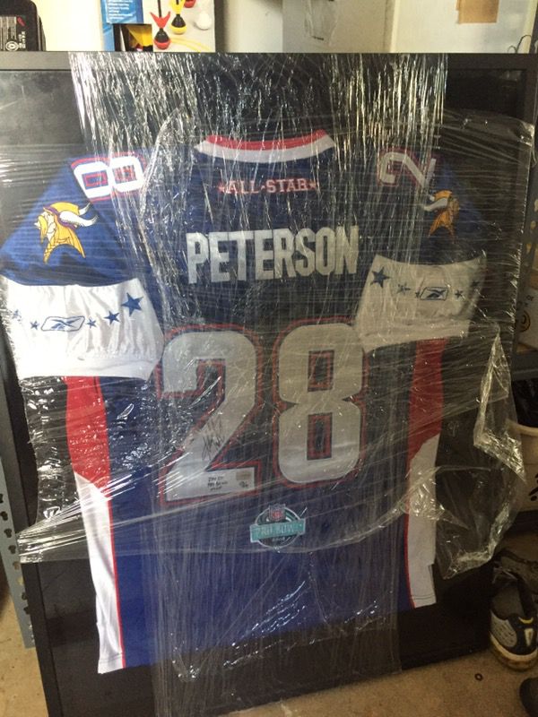 Adrian Peterson Signed Pro Bowl MVP Jersey