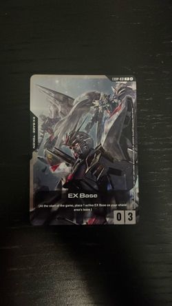 Gundam EX Base - SDCC exclusive promo card