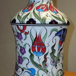 Handmade Turkish Ceramic Vase