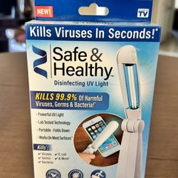 Safe & Healthy Disinfecting UV Light  Brand New
