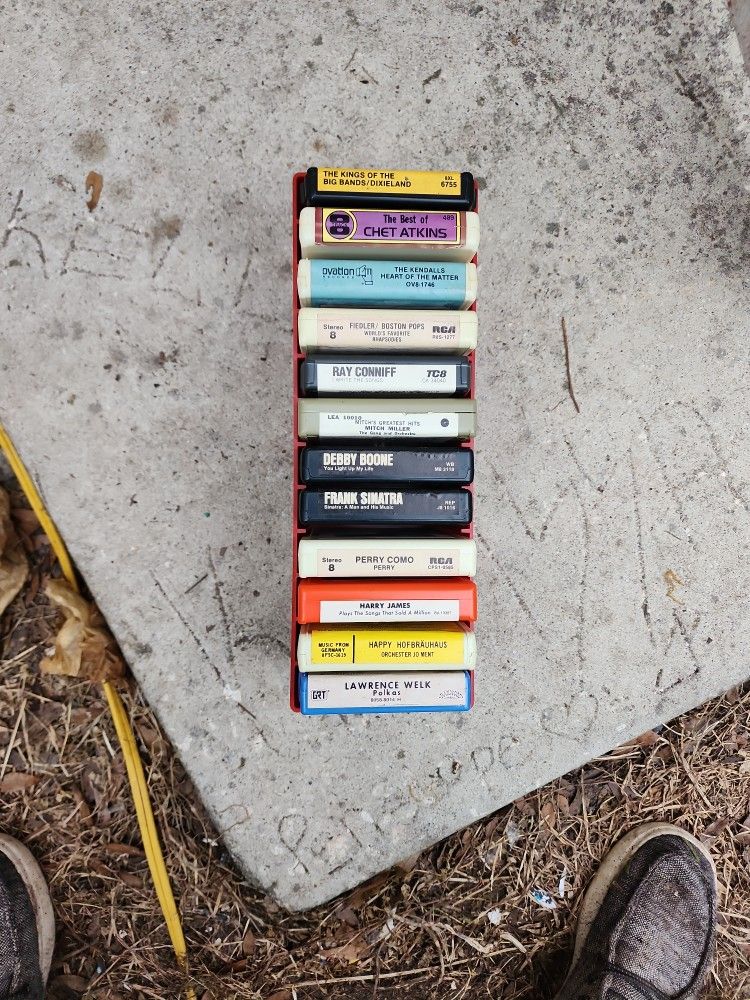 12 9 Track Tapes All In Great Playing Condition