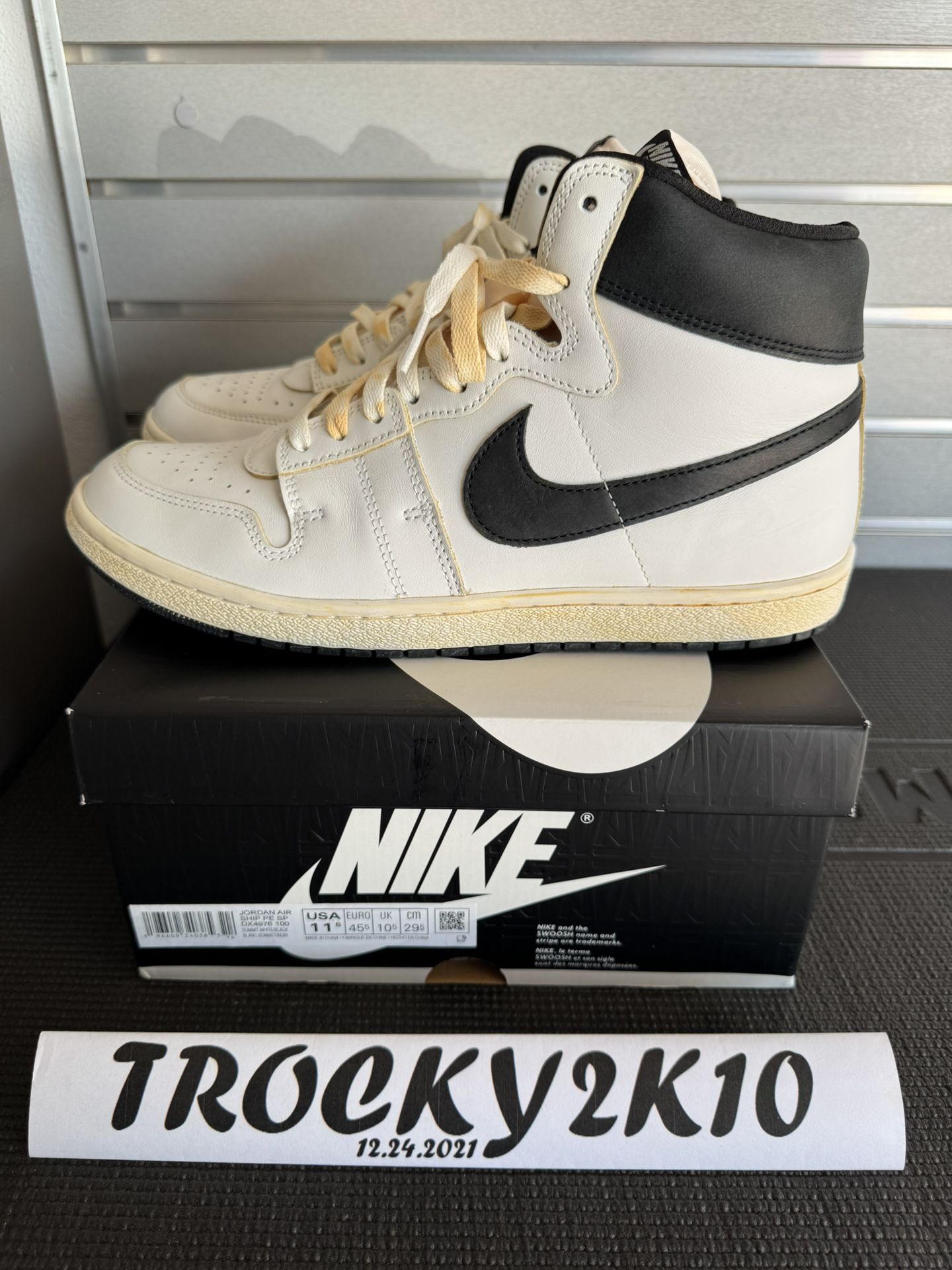 Size Nike Jordan Air Ship PE SP a MA Maniere DX4976 100 Men's