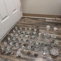 Glass Candle Holders 